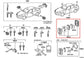 11-15 Lexus IS250 Smart Key Keyless Remote Entry Fob Transmitter 89904-30C60 OEM1