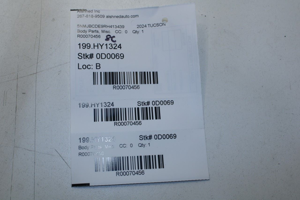 22-24 Hyundai Tucson SEL FR and RR Right and Left Door Sill Scuff Plate Set of 4 - Alshned Auto Parts