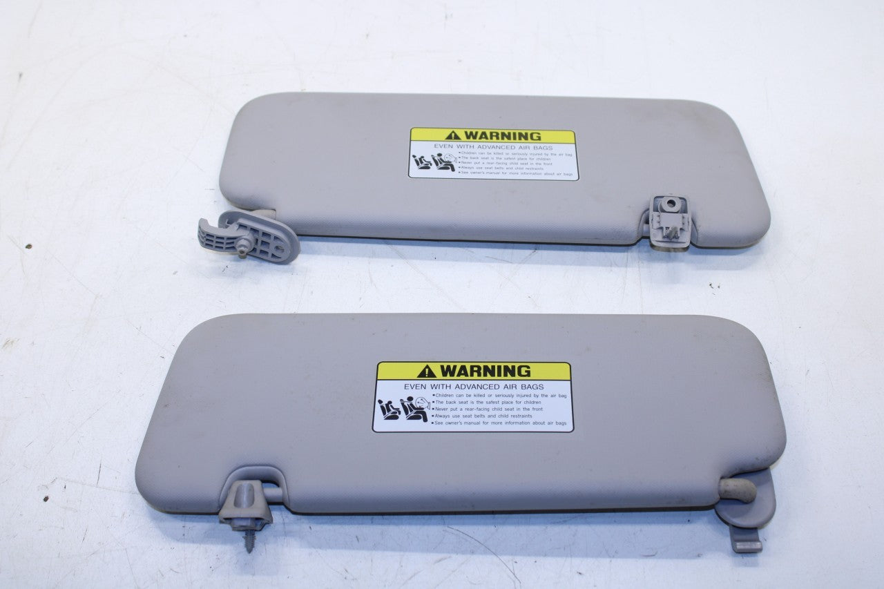 19-20 Hyundai Elantra SEL Front Right and Left Side Sun Visor Set of 2 w/ Mirror - Alshned Auto Parts
