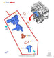 2020-2025 Ford Explorer 3.3L Engine Coolant Thermostat Housing BL3E-8A587-BB OEM - Alshned Auto Parts