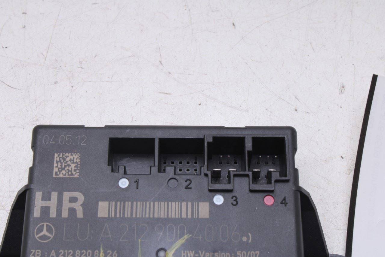 2010-2016 Mercedes-Benz E350 Sport 4MATIC Rear Right Side Door Control Module - Alshned Auto Parts