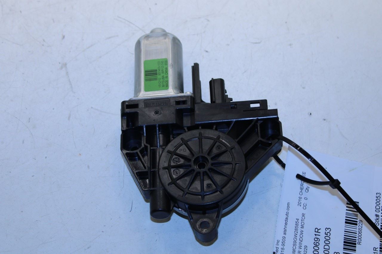 2014-23 Jeep Cherokee 75th Anniversary RR RH Door Power Window Motor 68079284AB - Alshned Auto Parts