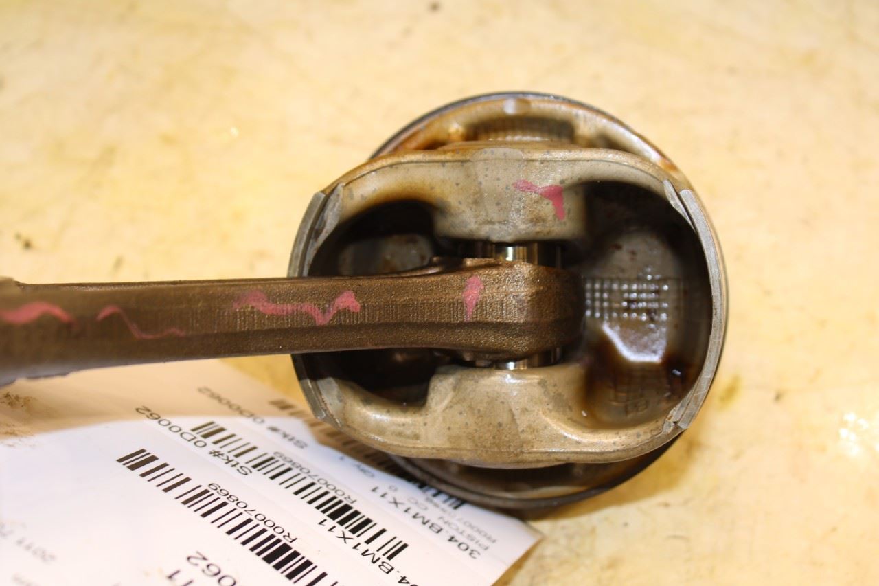 2010-12 BMW 750Li xDrive 4.4L Engine Piston Left 3 w/ Connecting Rod 11257613626 - Alshned Auto Parts