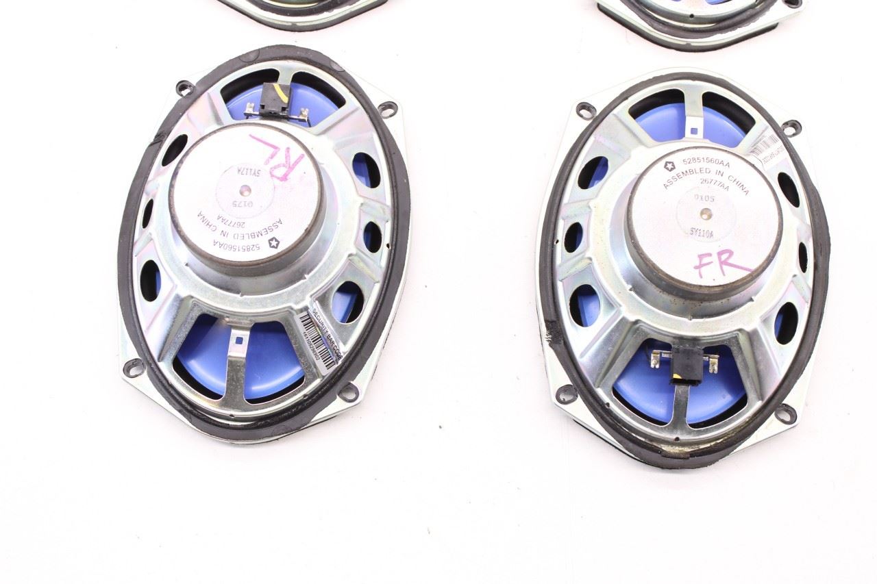 11-25 RAM 1500 Laramie Front and RR Right and Left Door Audio Speaker 52851560AA - Alshned Auto Parts
