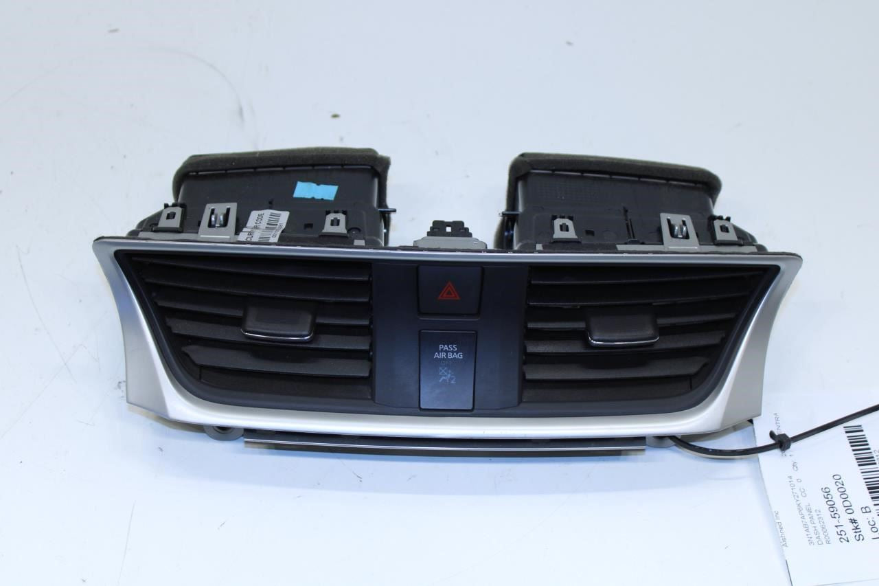 2013-2019 Nissan Sentra SV Center Dash Air Vent w/ Hazard Switch 27860-3SH1A OEM - Alshned Auto Parts