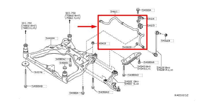 2014-2020 Infiniti QX60 Front Stabilizer Sway Anti Roll Bar 54611-3JA0B OEM - Alshned Auto Parts