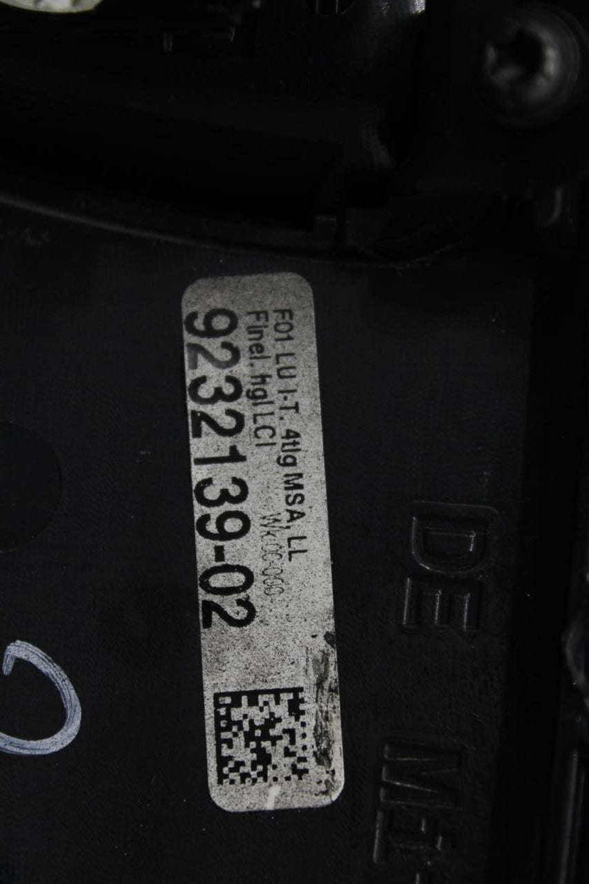 2010-2015 BMW 750i xDrive Dash Center Ignition Start Button and Air Vent w/ Trim - Alshned Auto Parts