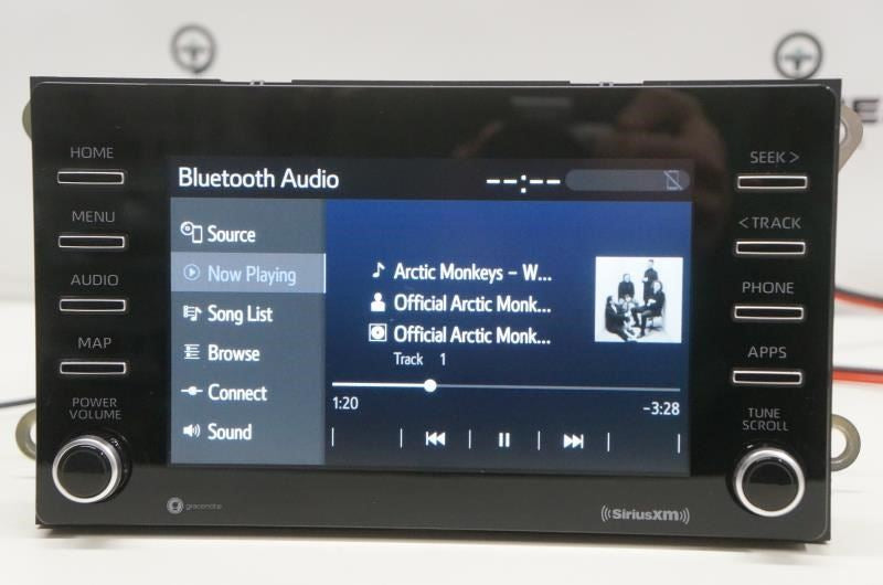 20-23 Toyota Tacoma Pioneer Navi Radio Faceplate Control w/ Receiver and Display3