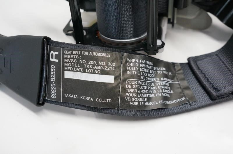 14-16 Kia Soul+ 2.0L Rear Passenger Right Side Seat Belt Retractor 89820B2500EQ - Alshned Auto Parts