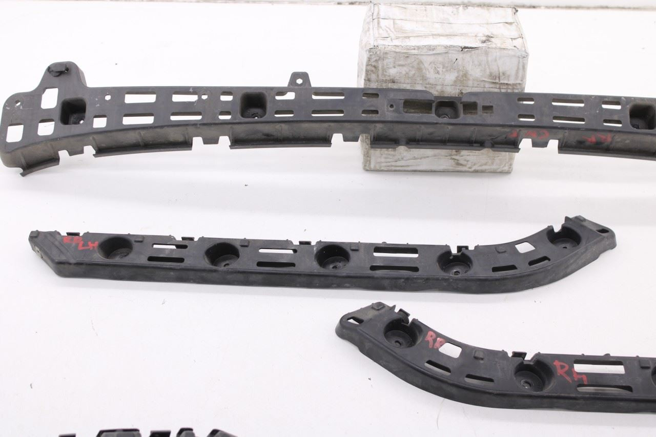 17-19 Buick LaCrosse Rear Bumper RH LH Side and Center Fascia Guide Bracket Set - Alshned Auto Parts