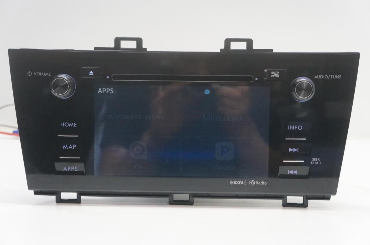2016 Subaru Legacy Fujitsu Ten Navi Audio Radio CD Player Receiver with Display - Alshned Auto Parts
