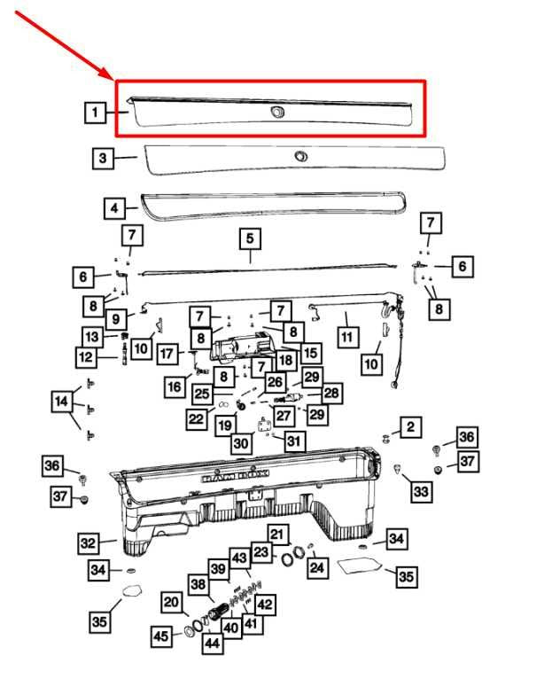 2013-2018 Ram 1500 Crew Cab Laramie Rear Left Rambox Storage Bin Door 68206699AA - Alshned Auto Parts