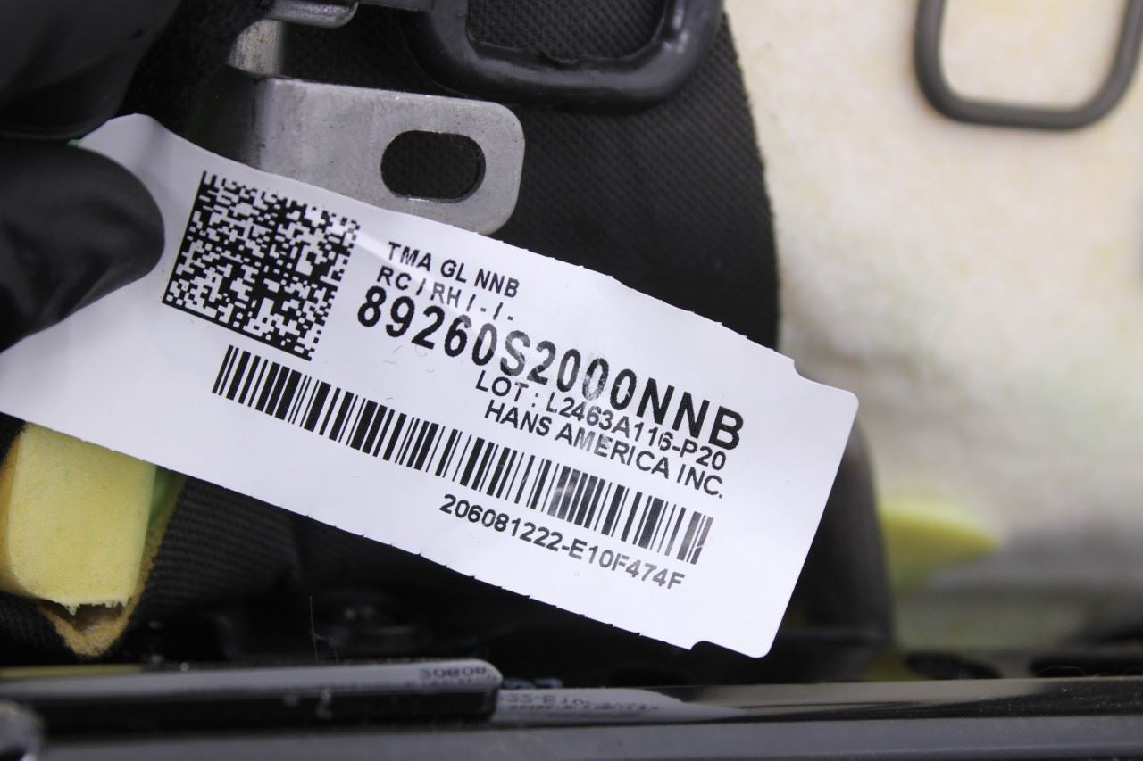 19-23 Hyundai Santa Fe SEL 2.4L Rear Passenger Right Side 2nd Row Seat Complete - Alshned Auto Parts