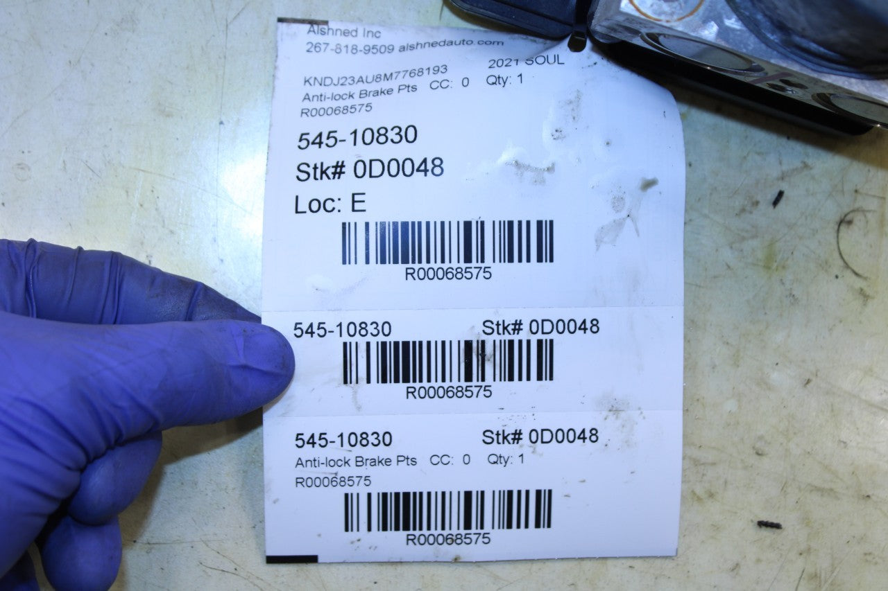 2020-22 Kia Soul LX 2.0L ABS Anti Lock Brake Pump Control Module 58910-K0100 OEM - Alshned Auto Parts