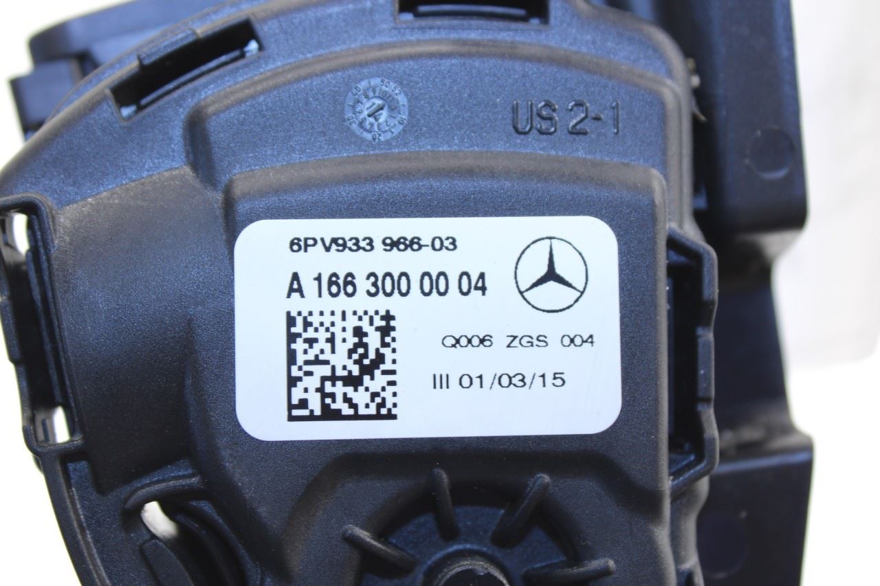 2013-15 Mercedes-Benz ML350 Accelerator Throttle Gas Pedal Sensor 166-300-00-04 - Alshned Auto Parts