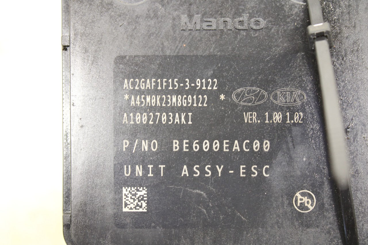 2020-22 Kia Soul LX 2.0L ABS Anti Lock Brake Pump Control Module 58910-K0100 OEM - Alshned Auto Parts