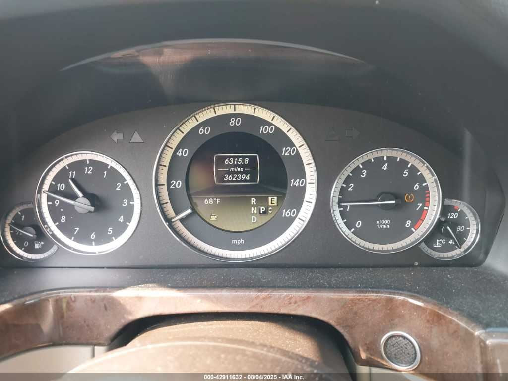 2012 Mercedes-Benz E350 Sport 4Matic Speed Gauge Instrument Cluster 362K Mileage - Alshned Auto Parts