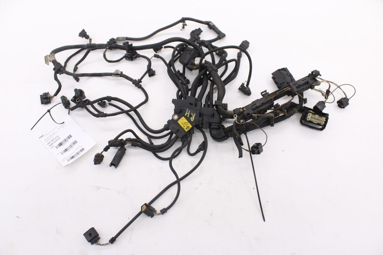 13-15 BMW 750i xDrive 4.4L Twin Turbo Right Side Engine Wire Harness 125186056490