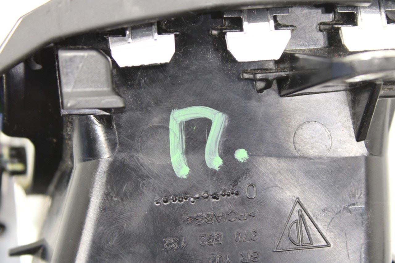 11-16 Porsche Panamera 4 Front RH Dash Outer Air Vent Grille 970-552-132-02-DAP - Alshned Auto Parts