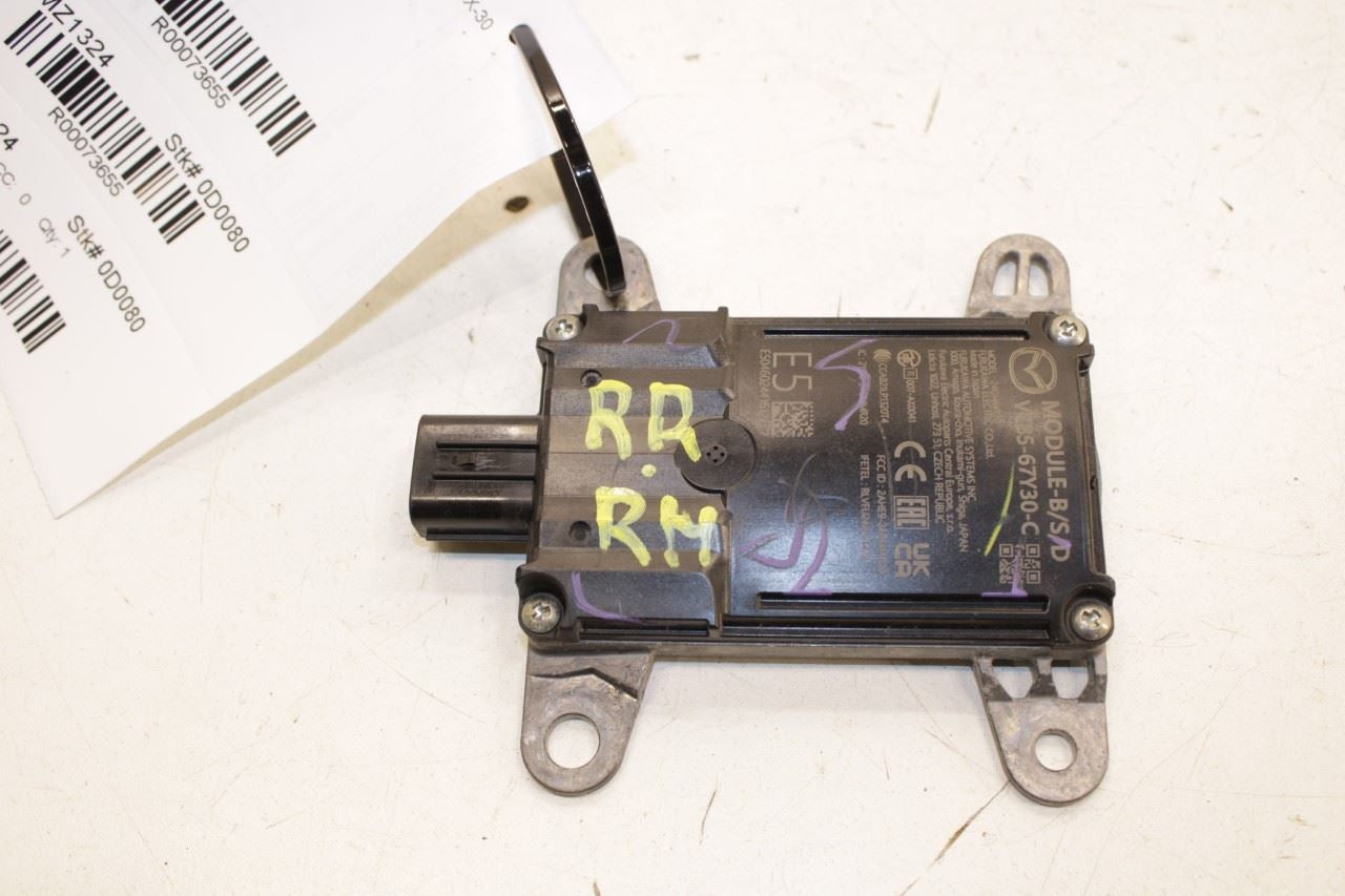 2024-2025 Mazda CX-30 2.5 S Rear Right Side Blind Spot Detection Sensor Module - Alshned Auto Parts