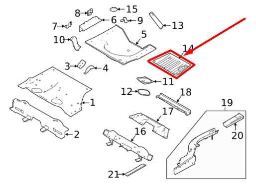 2019-2023 Nissan Maxima Rear Lower Diffuser Splash Shield 748A2-6CA0A OEM - Alshned Auto Parts