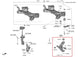 2019-20 Hyundai Santa Fe SEL 2.4L AWD Front Right Lower Control Arm 54501-S1050 - Alshned Auto Parts