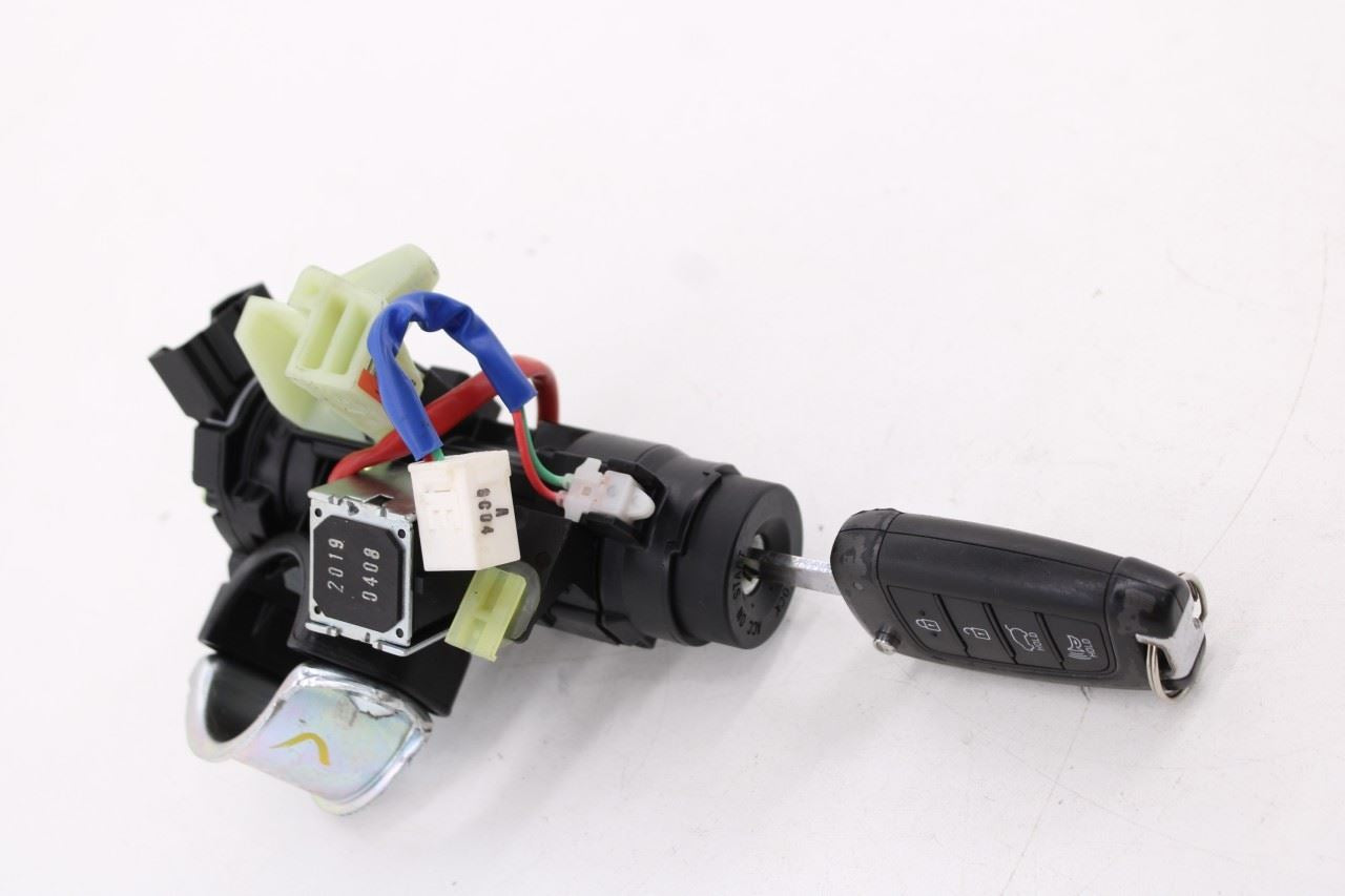 19-21 Hyundai Veloster Steering Ignition Lock Cylinder w/ Door Lock and Fob Key5