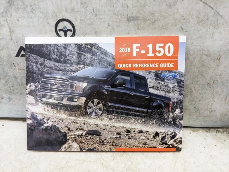 2018 Ford F-150 Owners Manual Set with Case JL3J-19A321-AB OEM - Alshned Auto Parts