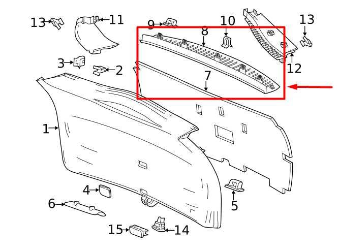 2018-2024 Buick Enclave Rear Tailgate Back Door Upper Trim 84368218 OEM - Alshned Auto Parts