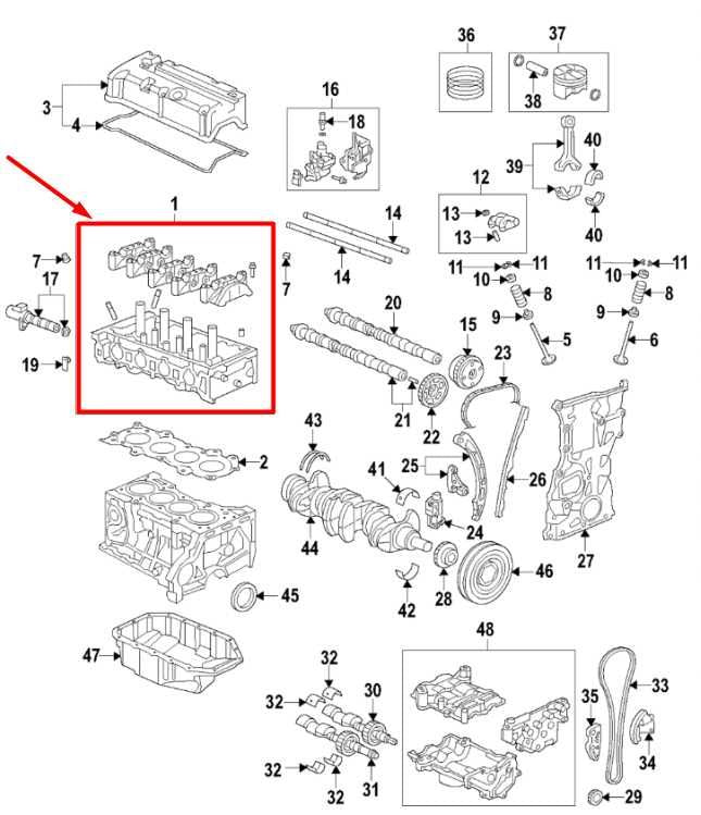 2016-2022 Acura ILX Technology A-Spec 2.4L Engine Cylinder Head Assembly 4K1
