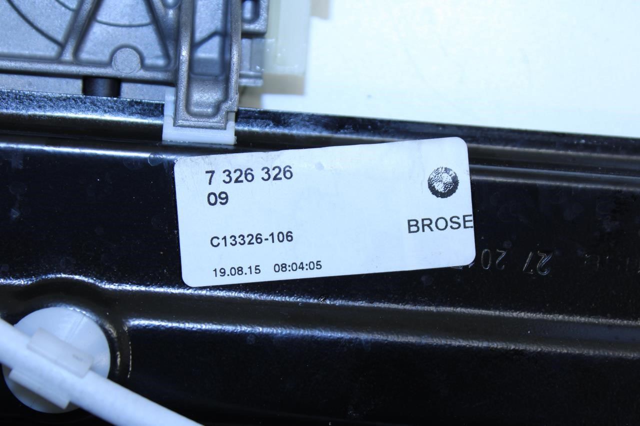 2015-2016 BMW 435I Gran Coupe RR RH Door Window Regulator w/ Motor 51357365258 - Alshned Auto Parts