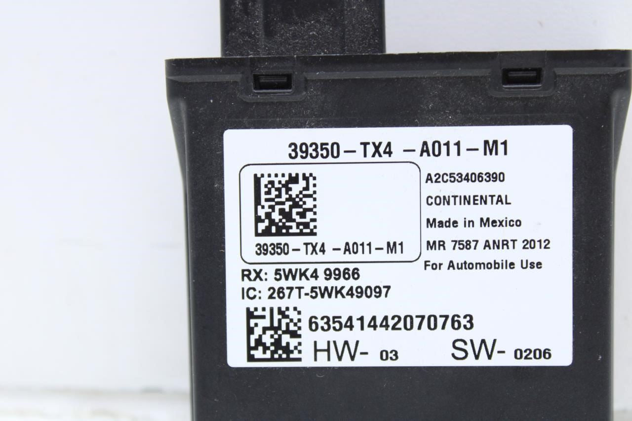 13-15 Acura RDX TPMS Tire Pressure Monitoring Sensor Control Module 39350TX4A01 - Alshned Auto Parts