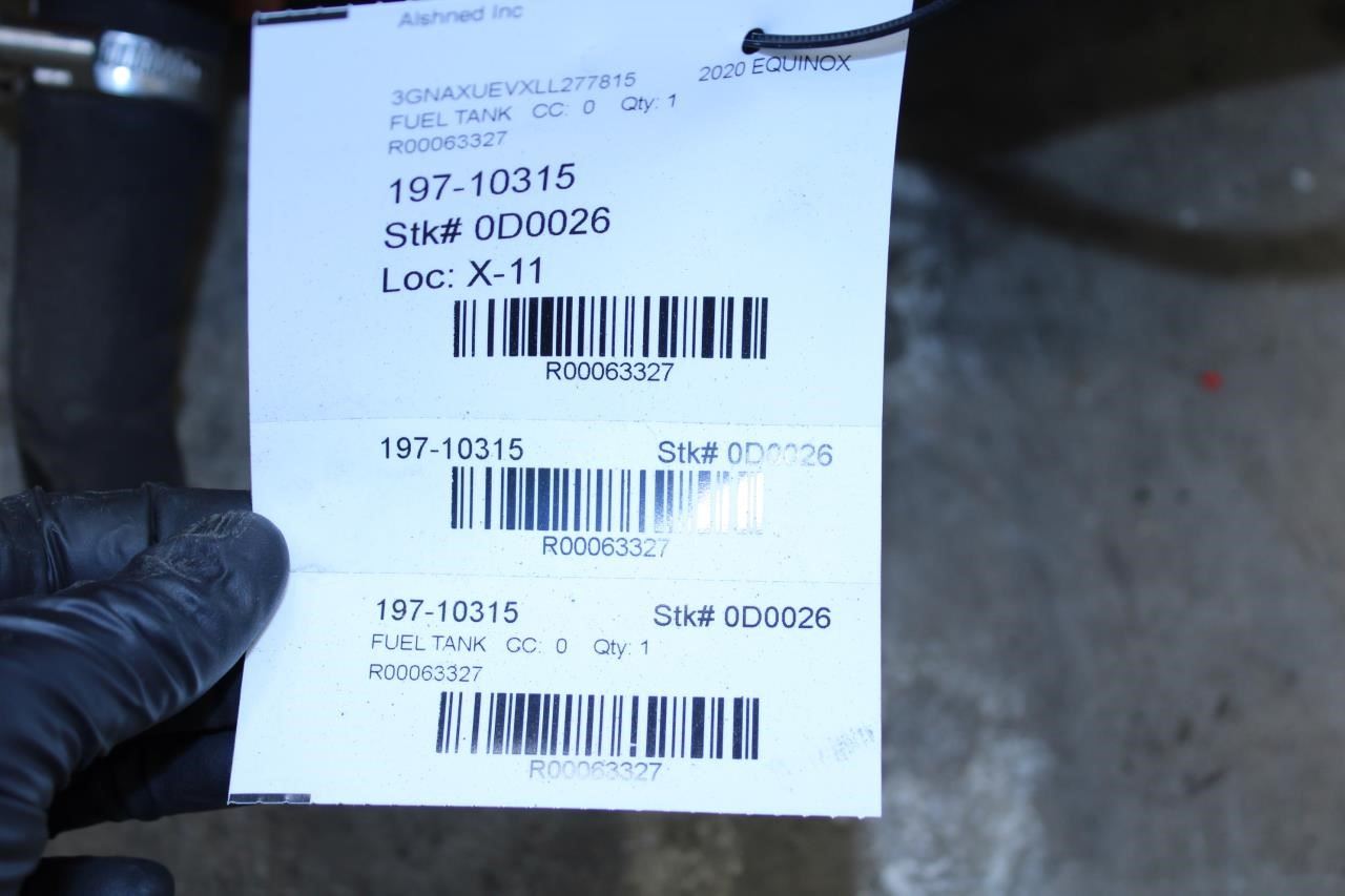 2018-2022 Chevrolet Equinox LT 1.5L Fuel Gas Tank 15.6 US Gallons 84781977 OEM - Alshned Auto Parts