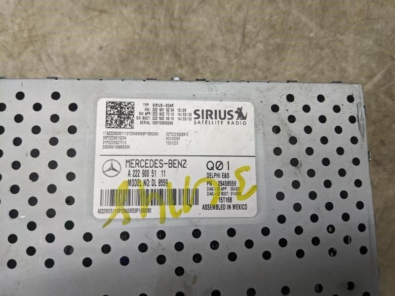 2015-2018 Mercedes-Benz C300 Sirius Satellite Radio Receiver 2229005111 OEM9