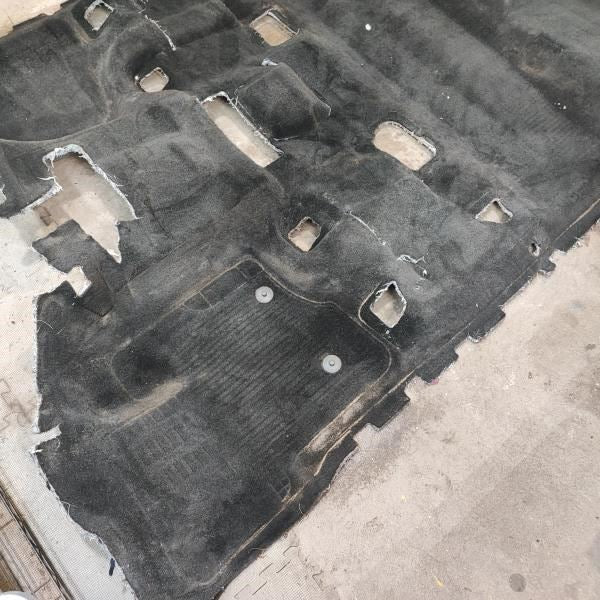 2011 Ford F250SD Crew Cab Floor Carpet Cover Complete BC3Z-2613000-HA OEM *ReaD*