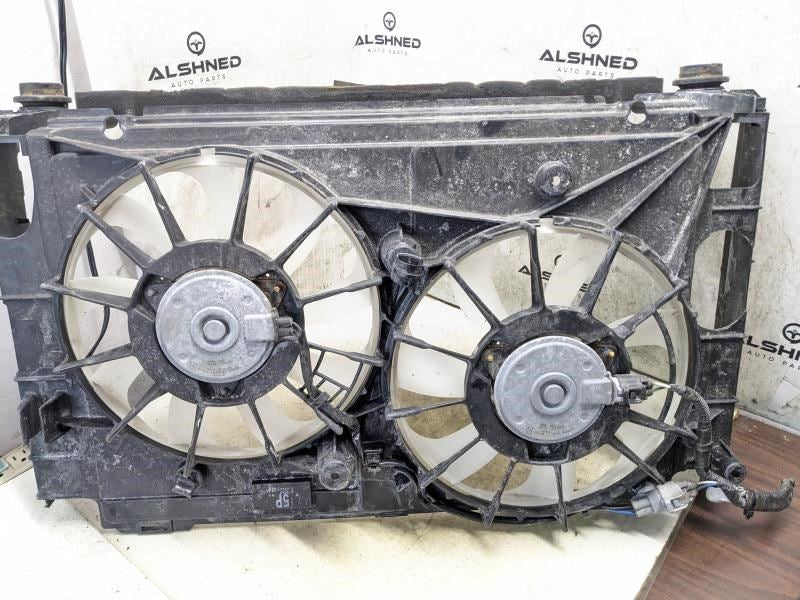 2010-2015 Toyota Prius Dual Radiator Cooling Fan Motor Assembly 16711-37040 OEM - Alshned Auto Parts