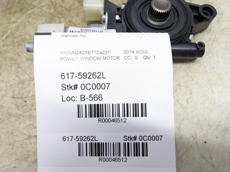 2014-2019 Kia Soul Rear Left Driver Door Power Window Motor 83450-B2000 OEM - Alshned Auto Parts