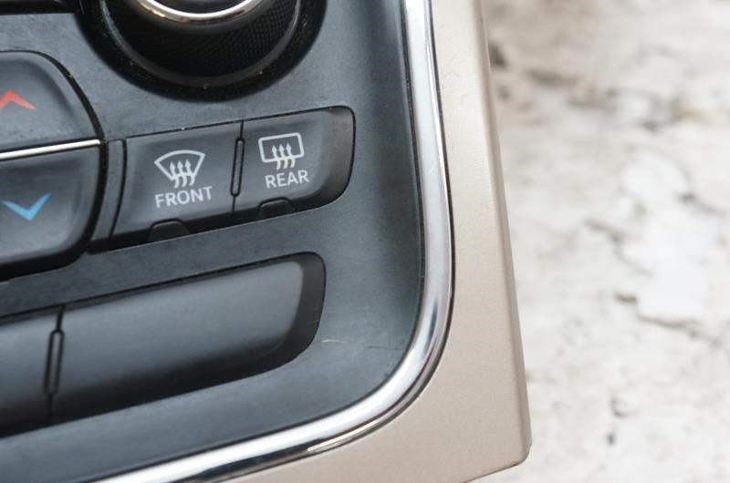 2014-15 Jeep Grand Cherokee Limited Radio AC Heater Temperature Climate Control - Alshned Auto Parts