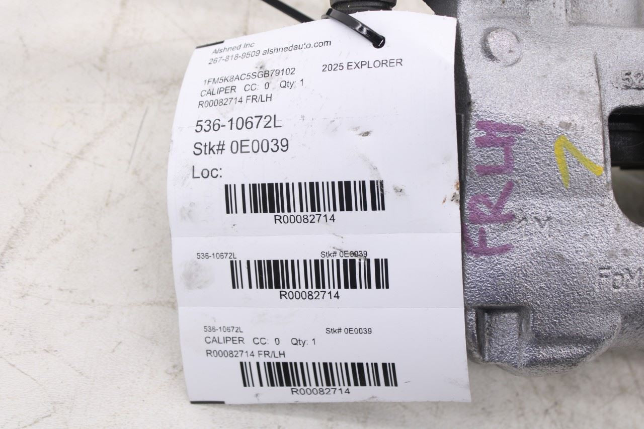 2020-2026 Ford Explorer Interceptor 3.0L AWD Front Left Side Brake Disc Caliper12