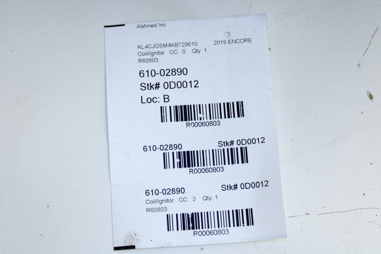 2016-2022 Buick Encore 1.4L Engine Ignition Coil Set of 4 25203537 OEM - Alshned Auto Parts
