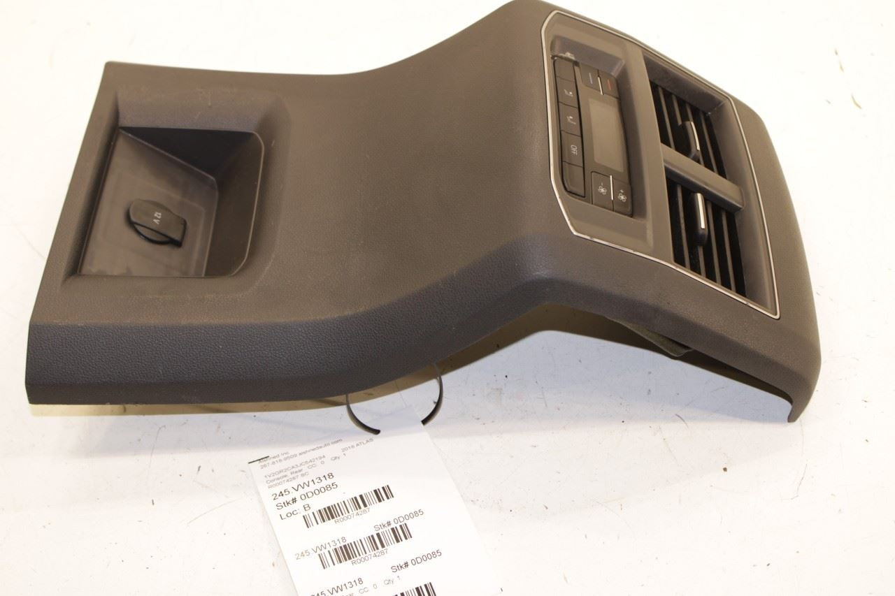 2018-2020 Volkswagen Atlas S Rear Center Console Back Panel Trim 3CN864298JTLL - Alshned Auto Parts