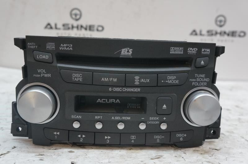 2007-2008 Acura TL Panasonic CD Player Radio Faceplate Control Panel w/ Receiver0