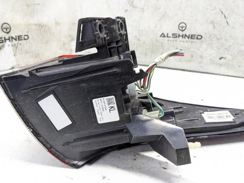 2019-2022 Toyota Prius RR LH Driver Side Tail Light Lamp 81560-47460 OEM *ReaD* - Alshned Auto Parts