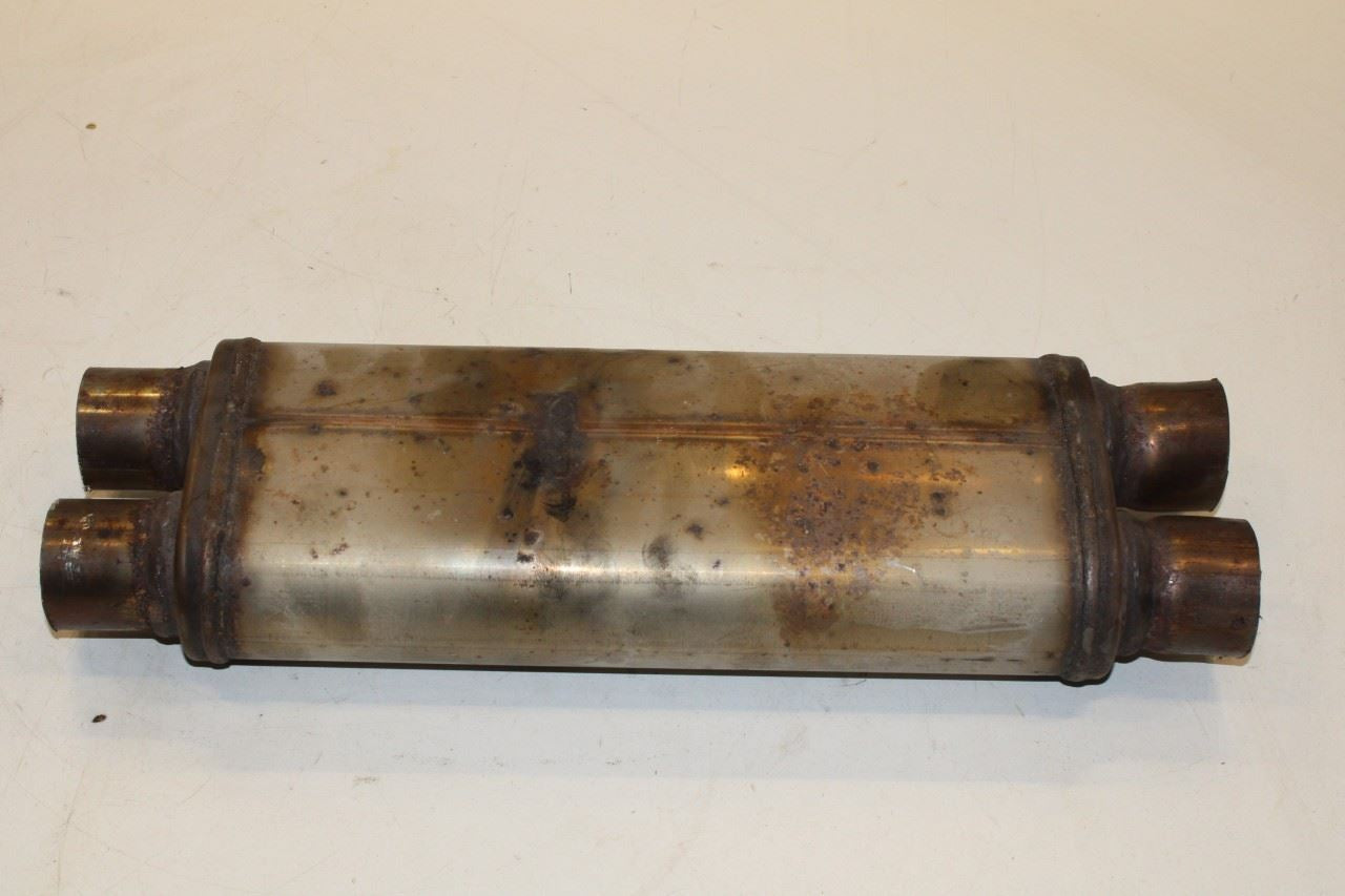 15-16 Porsche Panamera 3.6L Exhaust System Middle Center Muffler 970-111-183-24 - Alshned Auto Parts