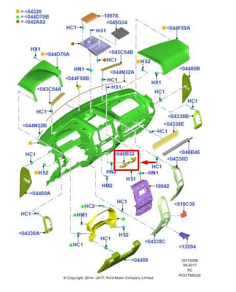 2015-2020 Ford F150 SuperCab Lariat Dash Center Lower Trim Panel Finish - Alshned Auto Parts