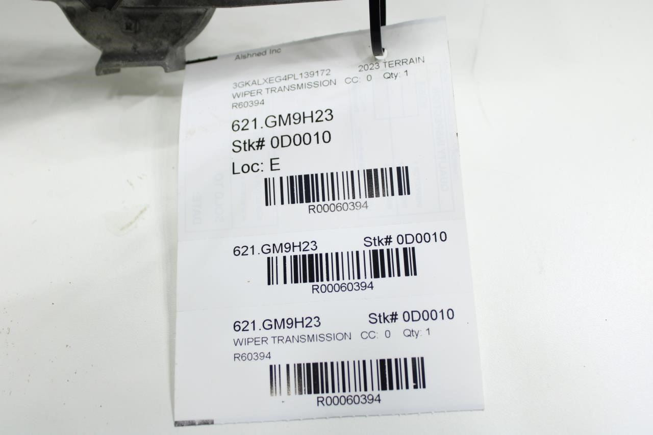18-24 GMC Terrain Denali FR Windshield Wiper Transmission Linkage Motor 84640324 - Alshned Auto Parts