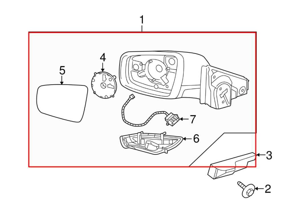 10-12 Buick LaCrosse CXL Passenger RH Side Rear View Mirror 22857477 OEM *ReaD* - Alshned Auto Parts
