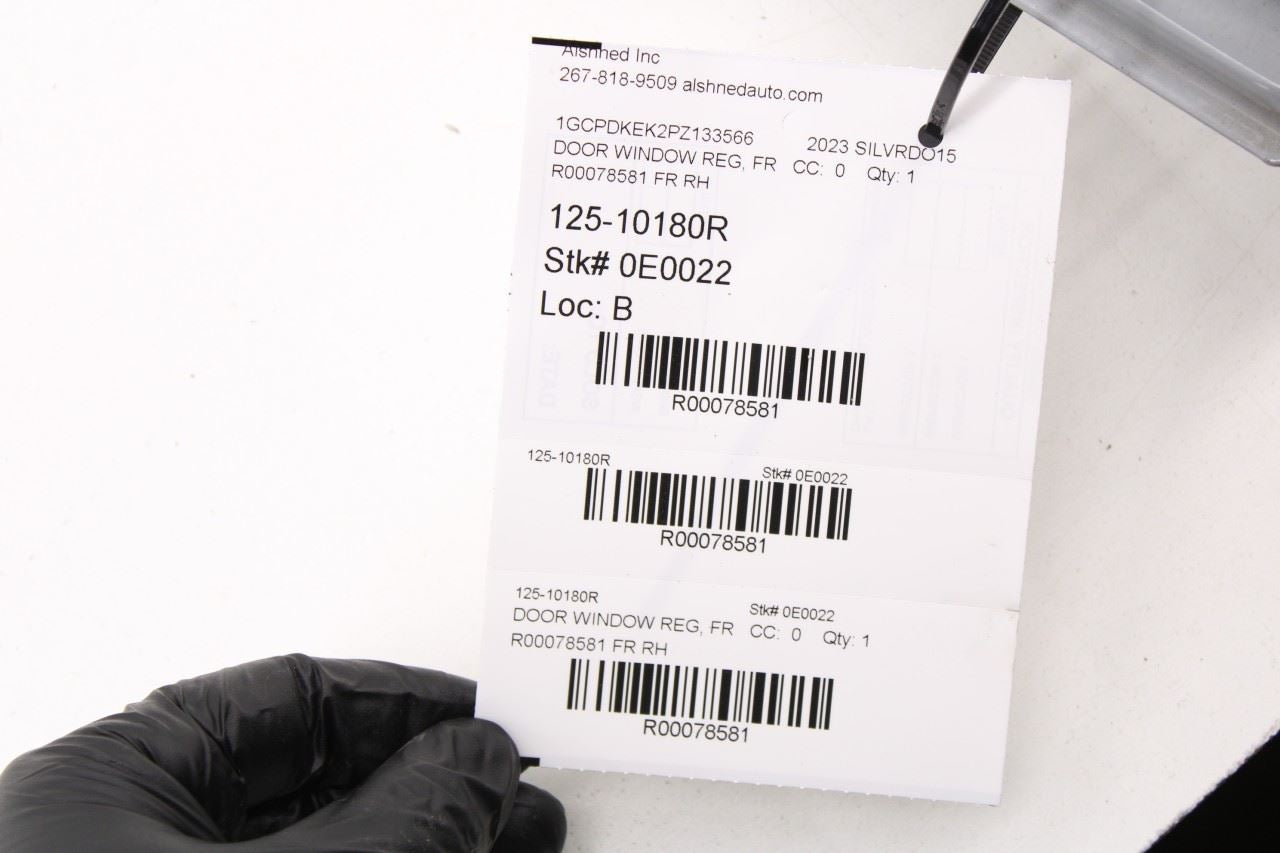 2019-24 Chevrolet Silverado LT-L Front Right Side Door Window Regulator w/ Motor - Alshned Auto Parts