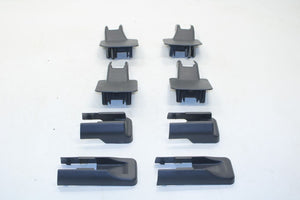 2013-20 Nissan Pathfinder SV Front RH and LH Seat Track Frame End Cap Cover Set