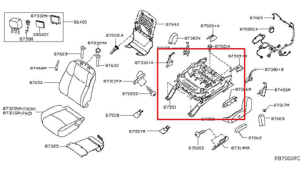 14-20 Infiniti QX60 3.5L Front Driver Left Side Seat Lower Track Frame w/ Motors1